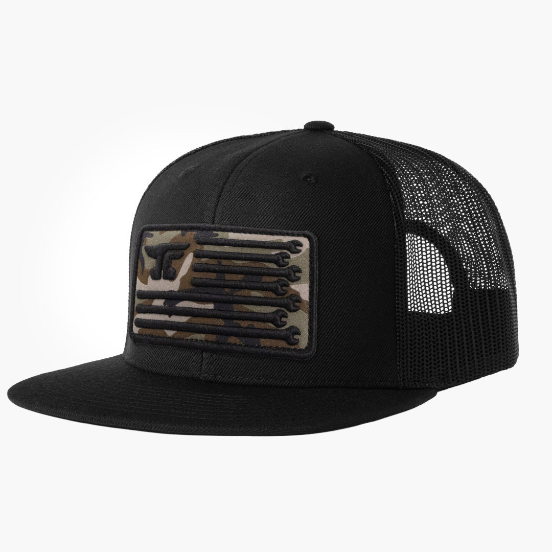 Anvil Flagship Trucker Hat | Color: Black