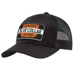 SBC Barricade Shield Curved Brim Trucker Hat - Color: Black