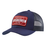 SBC Barricade Shield Curved Brim Trucker Hat - Color: Navy