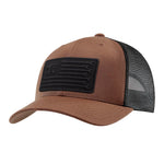 Anvil Flagship Curved Brim Trucker Hat - Color: Coyote Brown