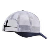 DHCM Patch Curved Brim Trucker - Color: Gray Heather Navy