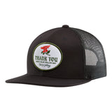 Thank You Trucker Hat - Color: Black
