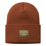 DHCM Woven Label Beanie | Color: Brown