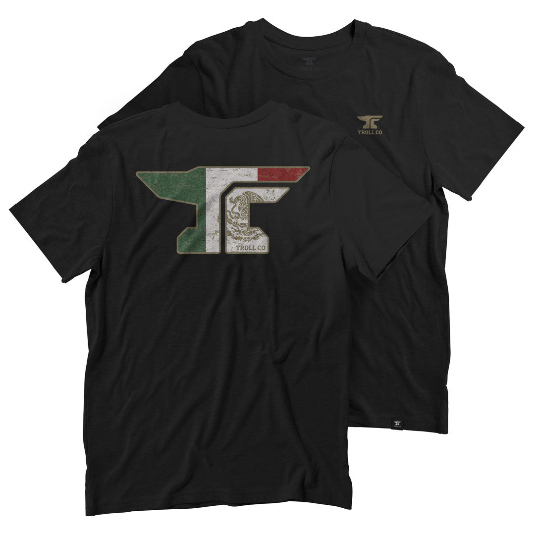 Men's Anvil Mexico T-Shirt | Color: Black