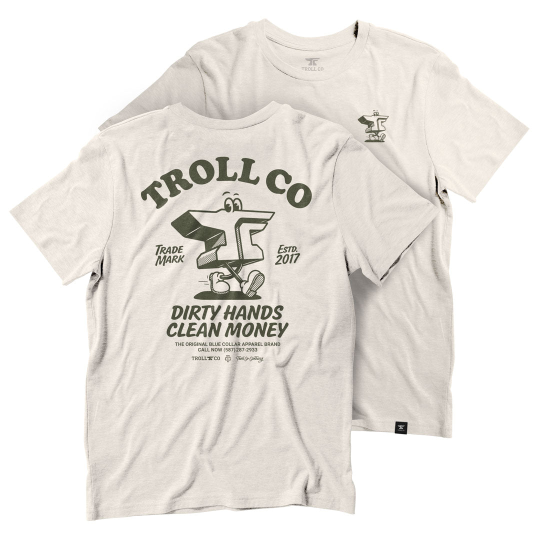 Men's DHCM Ramblin Anvil T-Shirt | Color: Sand