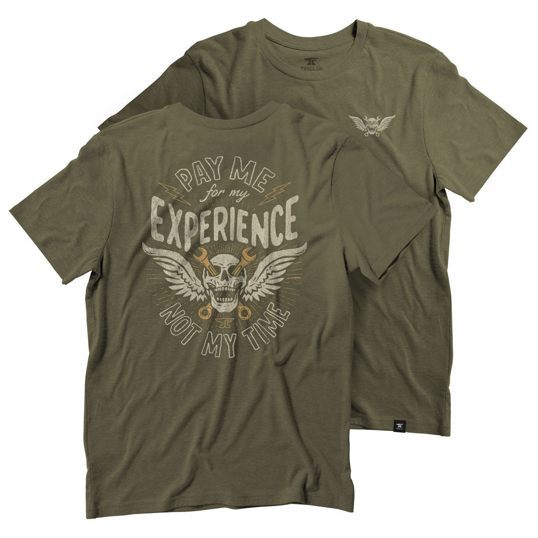 Men's Experienced T-Shirt | Color: Military Green
