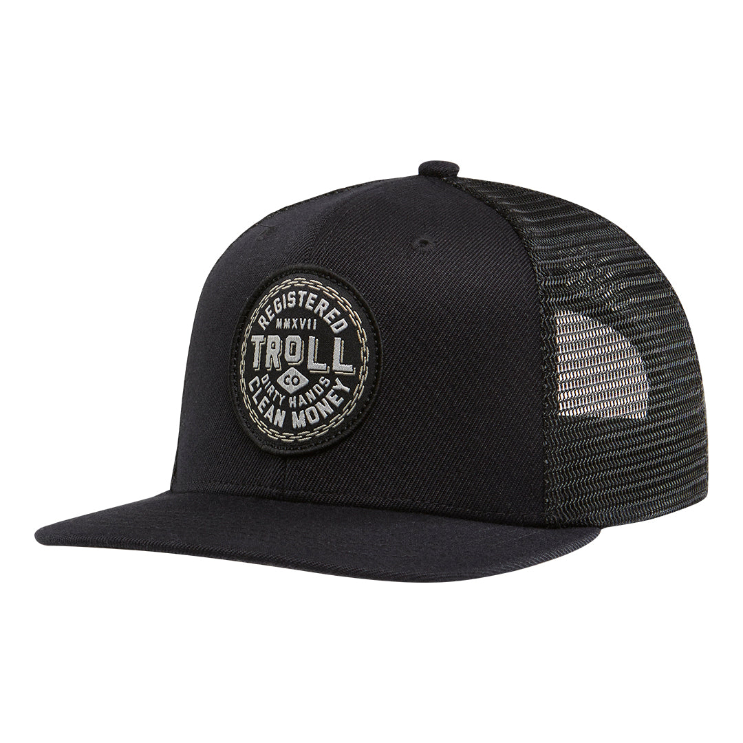 DHCM Chain Gang Trucker Hat | Color: Black