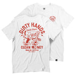 Men's DHCM Knuckle Bros 2.0 T-Shirt | Color: White
