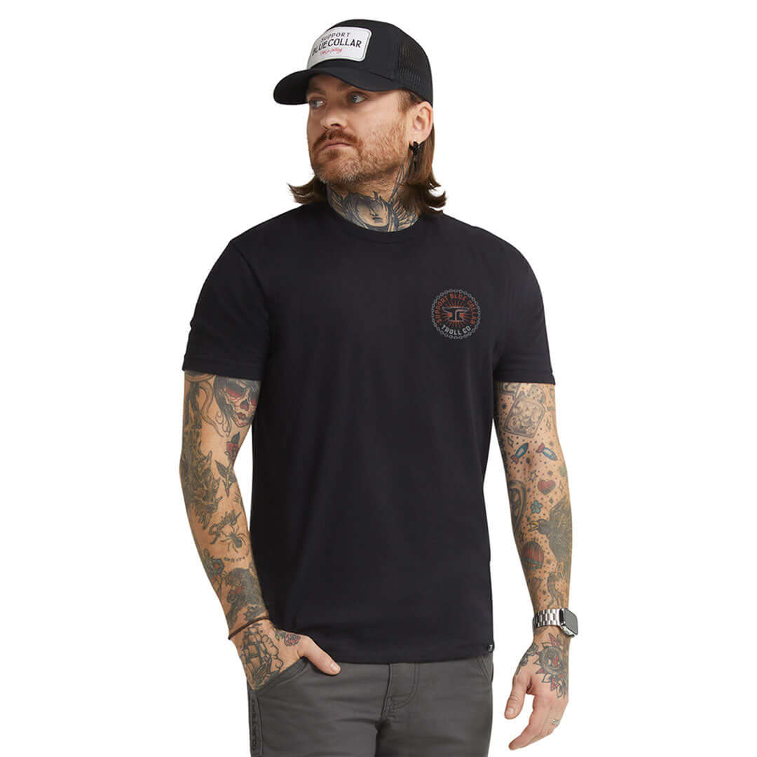 Men's SBC Chain Support 2.0 T-Shirt - Color: Black