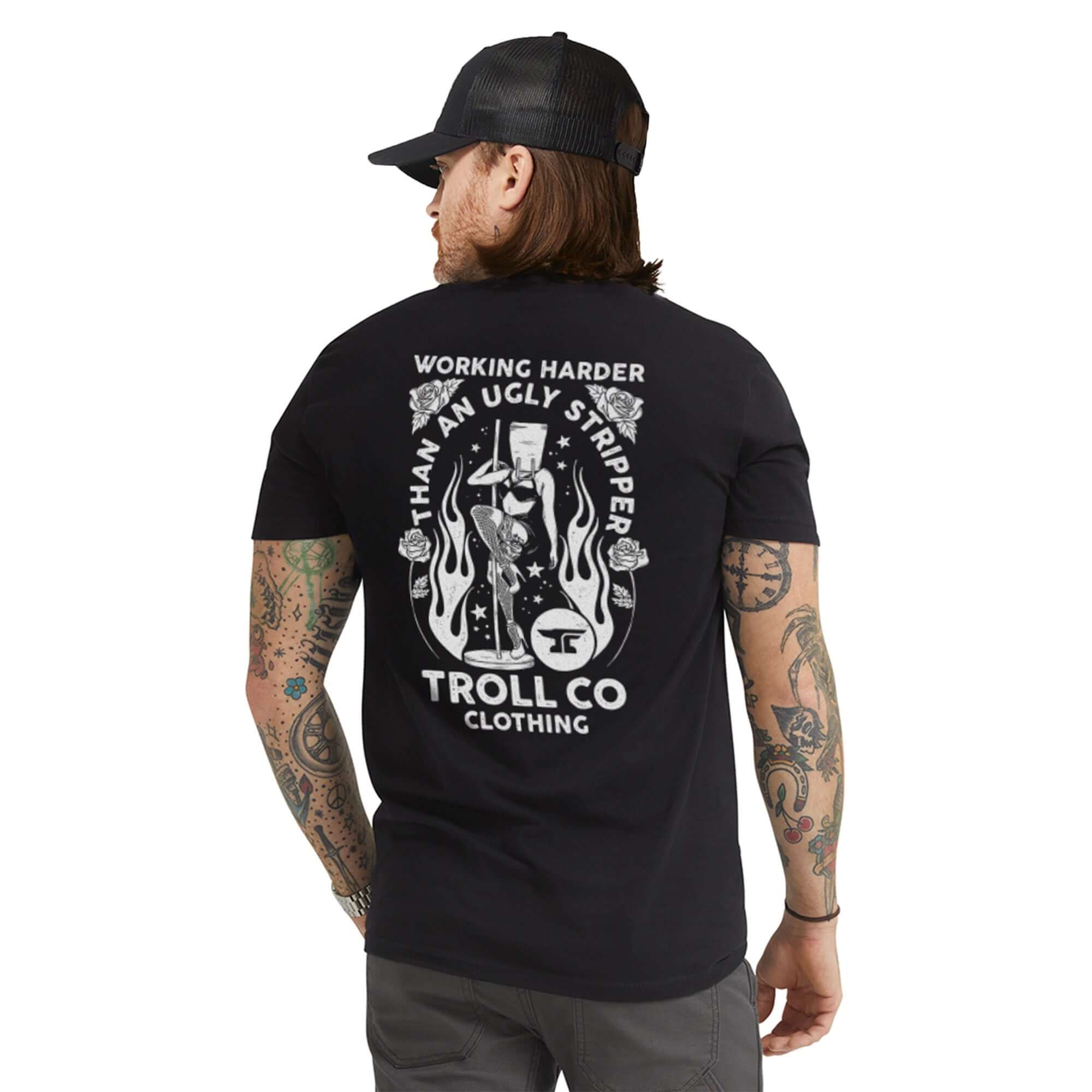 Men's WHUS Butterface 4.0 T-Shirt | Color: Black