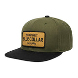 SBC Barricade Trucker Hat - Color: Military Green Black