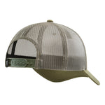 DHCM Patch Curved Brim Trucker - Color: Military Green