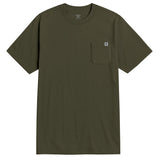 Men's Pocket T-Shirt - Color: Military Green