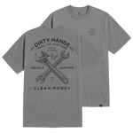 Men's Twisting Wrenches T-Shirt - Color: Putty