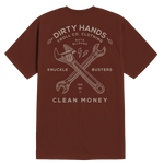 Men's Twisting Wrenches T-Shirt - Red Clay