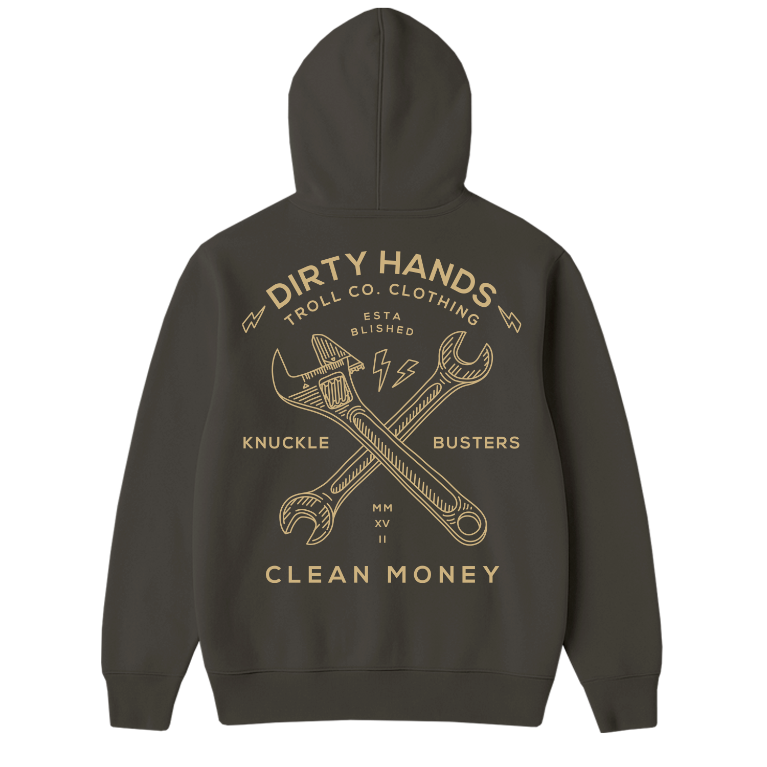 Men's DHCM Twisting Wrenches Hoodie | Color: Tar