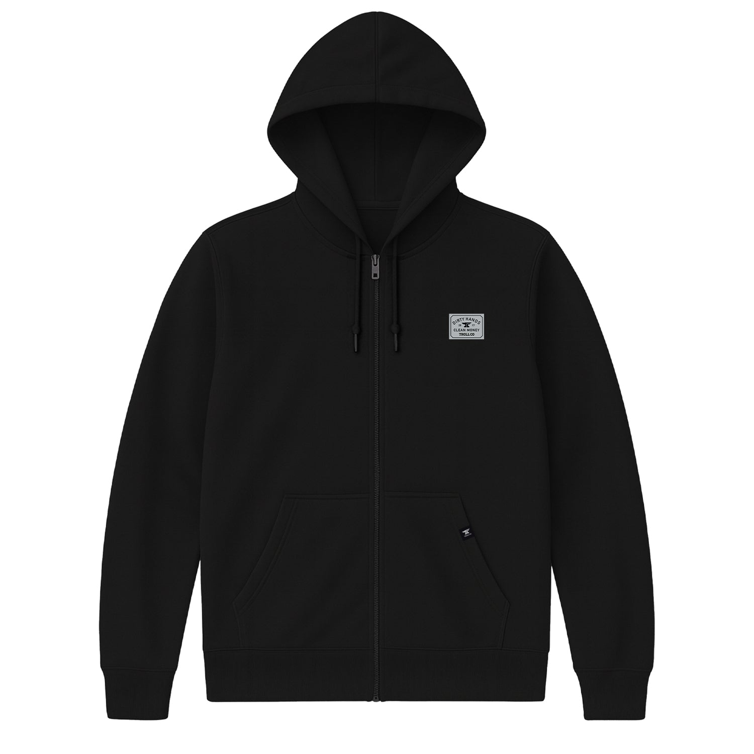 Men's DHCM Heritage WL Zip Hoodie - Color: Black