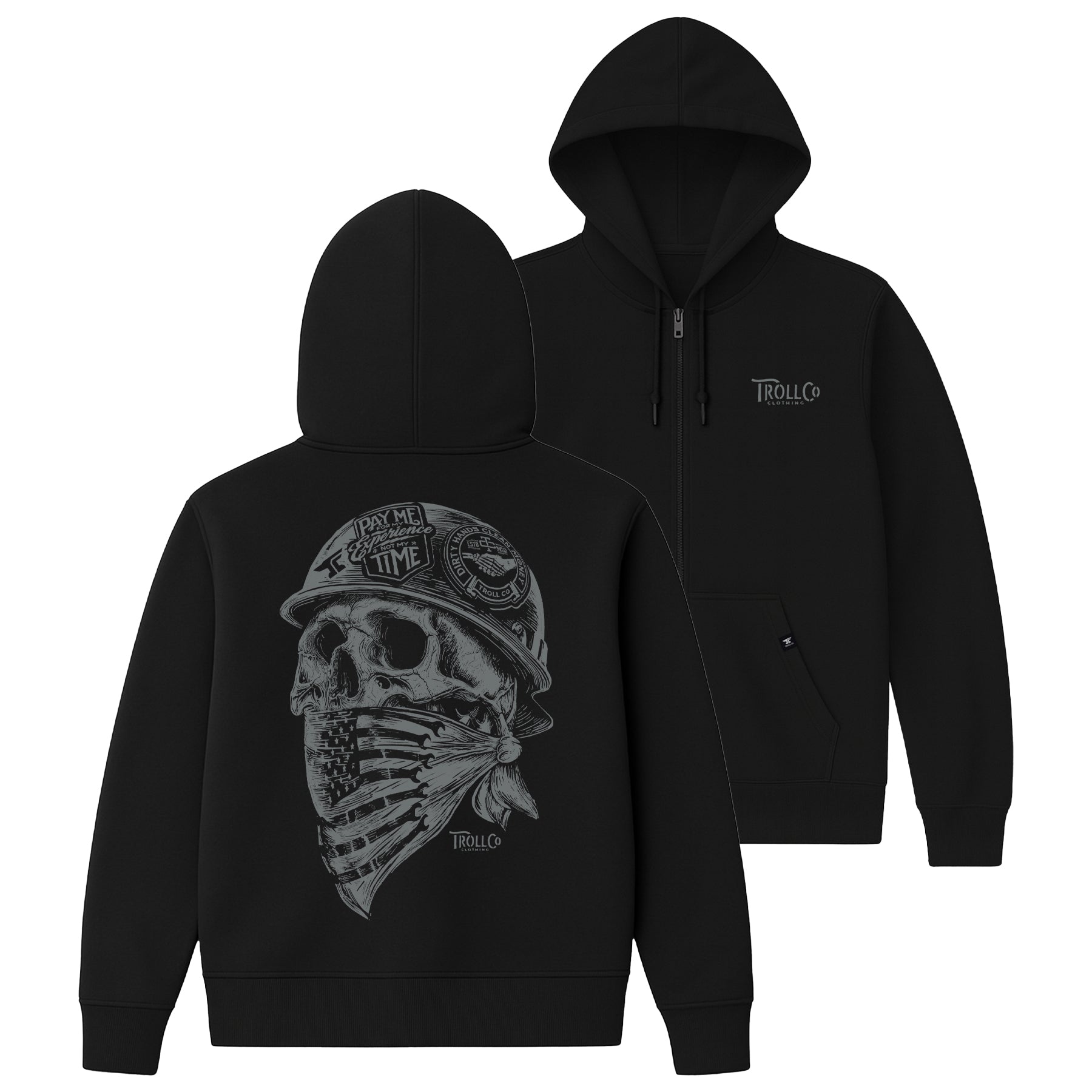 Men's Headstrong Zip Hoodie | Color: Black