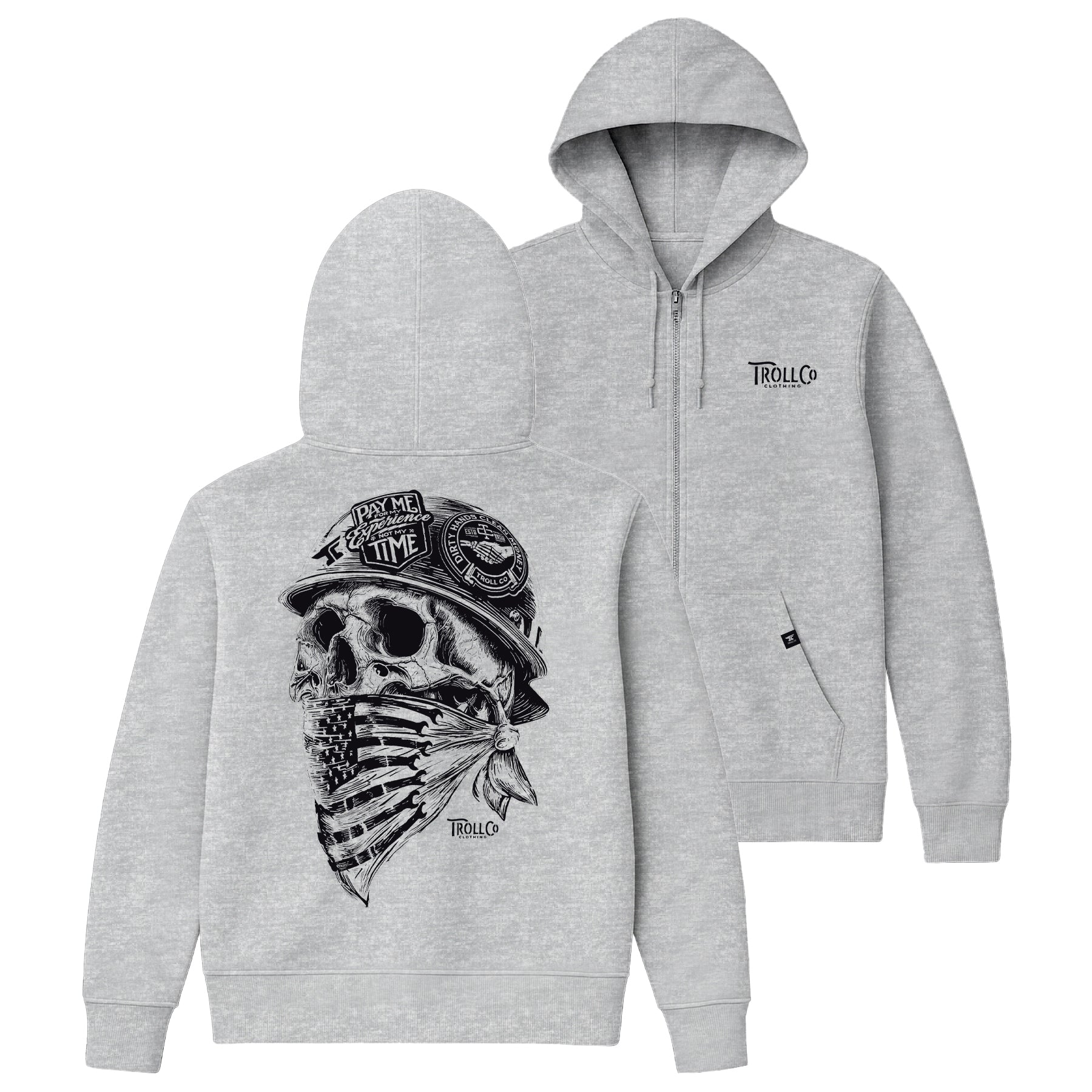 Men's Headstrong Zip Hoodie | Color: Gray Heather