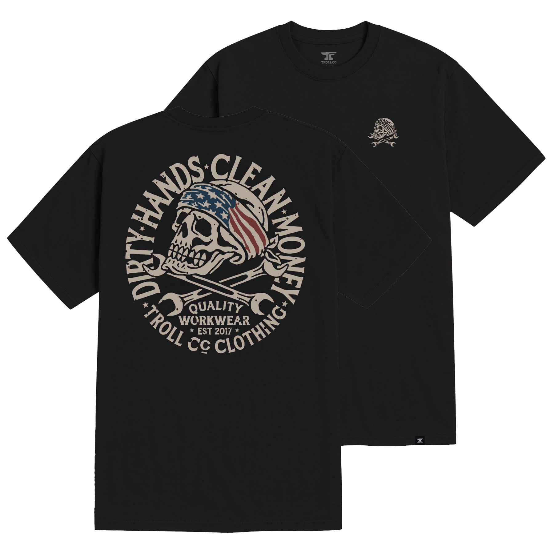 Men's DHCM Pirate T-Shirt - Color: Black
