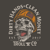 Men's DHCM Hardhat T-Shirt | Color: Tar
