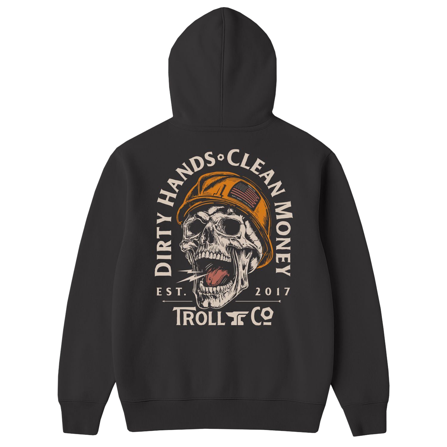 Men's DHCM Hardhat Hoodie - Color: Tar