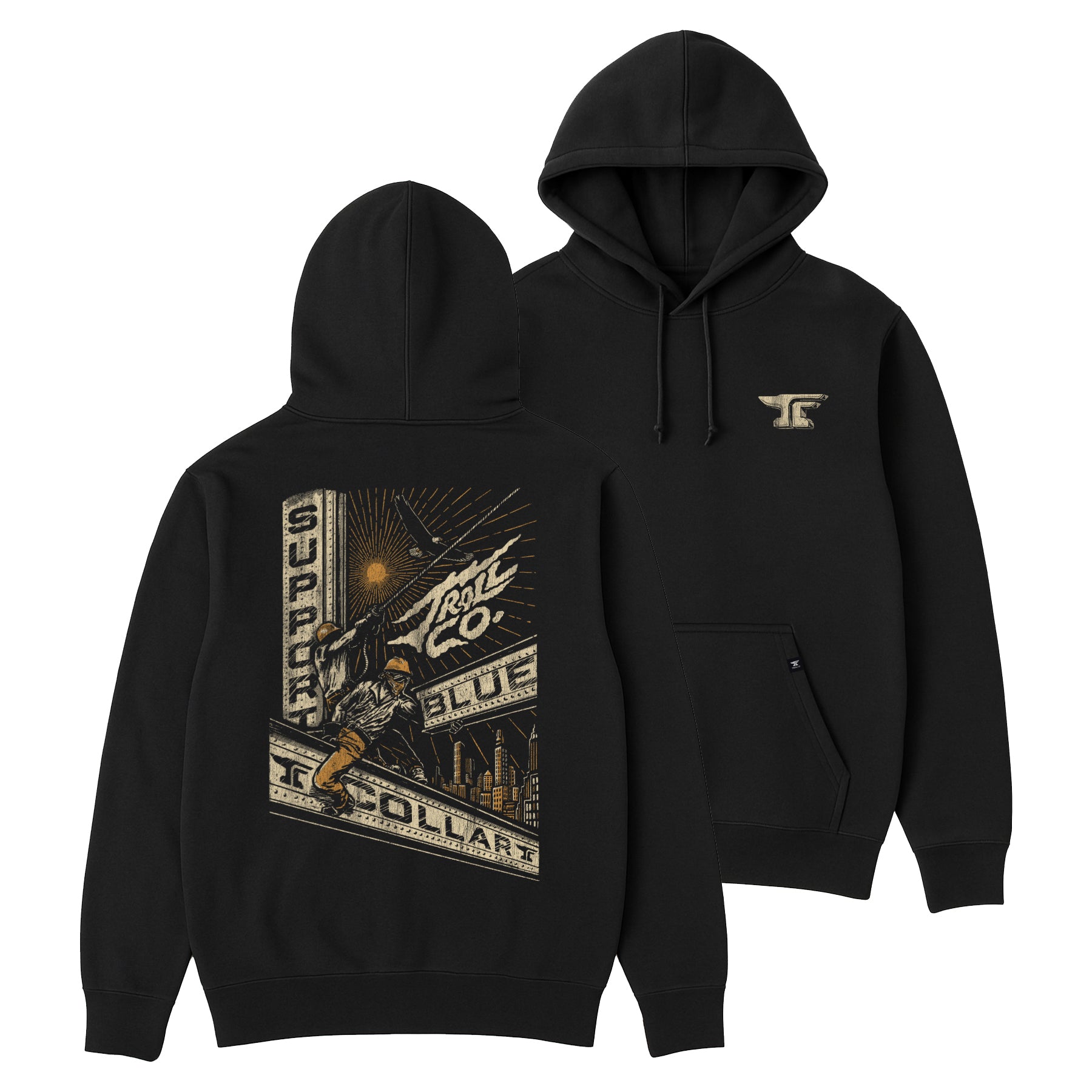 Men's SBC Skyline Hoodie - Color: Black