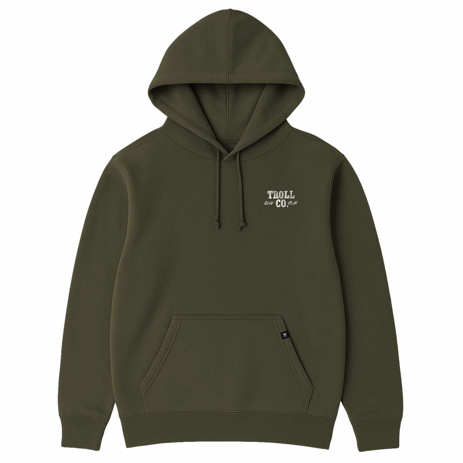 Men's Flagship Skull Hoodie - Color: Military Green