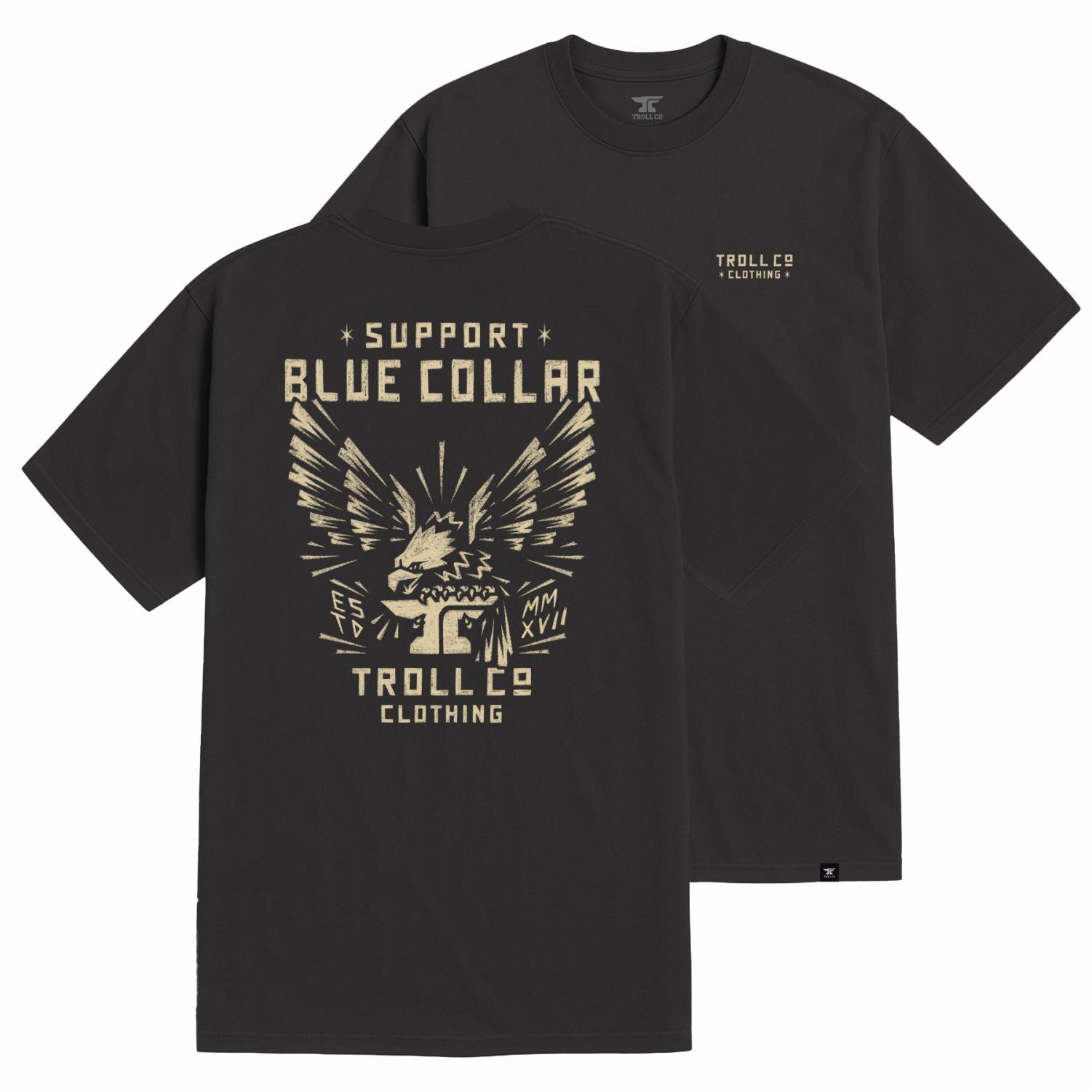 Men's SBC Perched T-Shirt - Color: Tar
