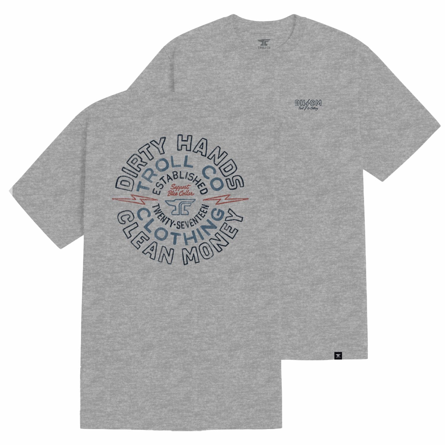Men's DHCM Anvolt T-Shirt - Color: Gray Heather