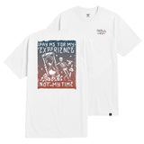 Men's Pay Me Hourglass T-Shirt - Color: White