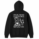 Men's Pay Me Hourglass Hoodie - Color: Black