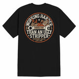 Men's WHUS Poser T-Shirt - Color: Black