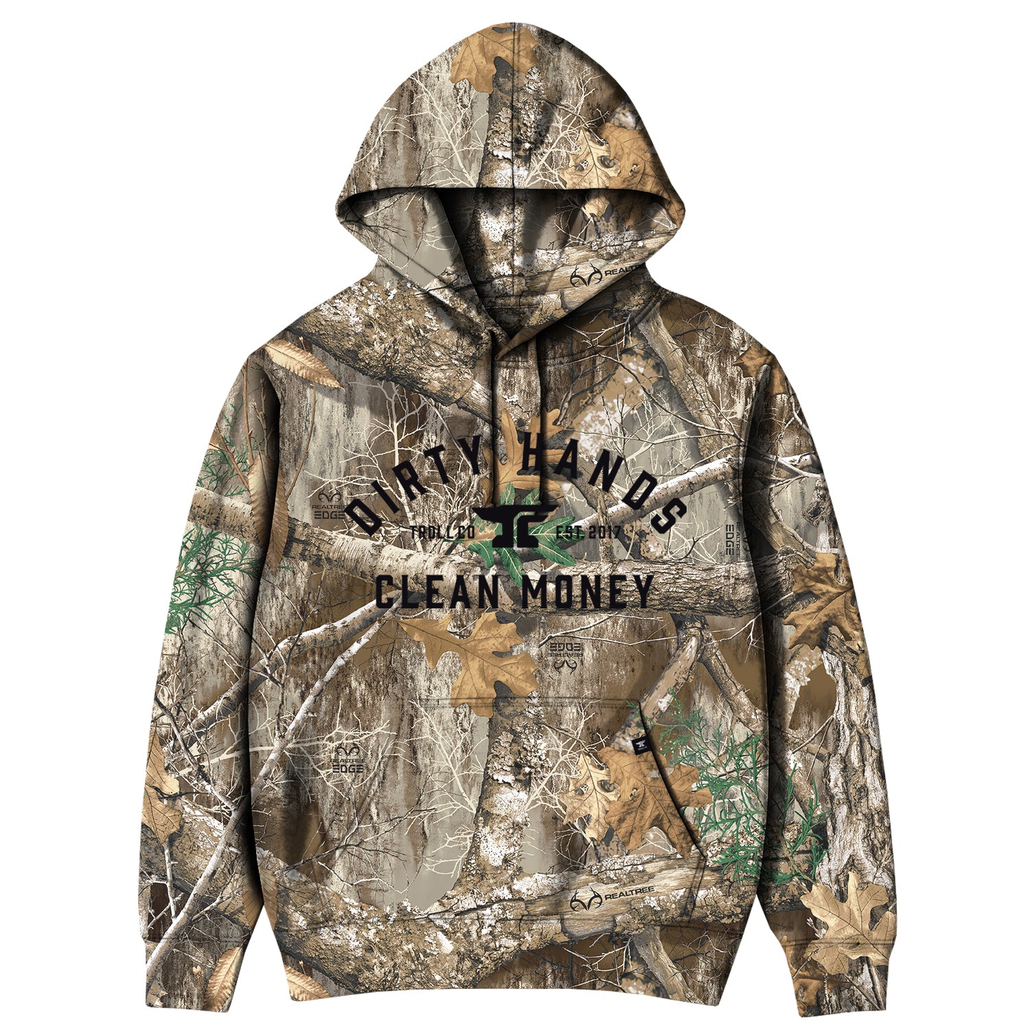 Men's DHCM Classic RealTree Hoodie | Color: Edge