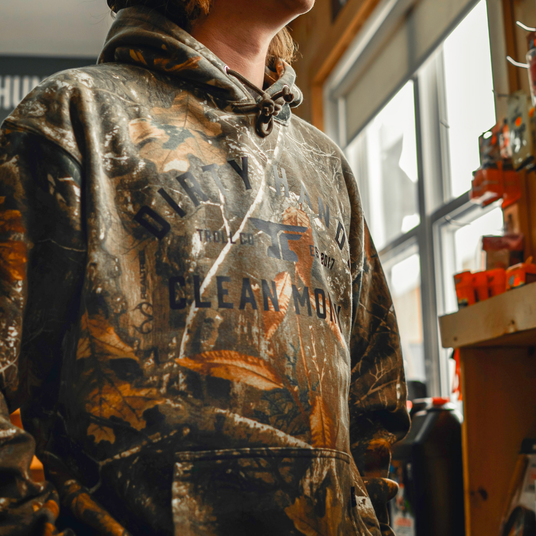 Men's DHCM Classic RealTree Hoodie | Color: Edge