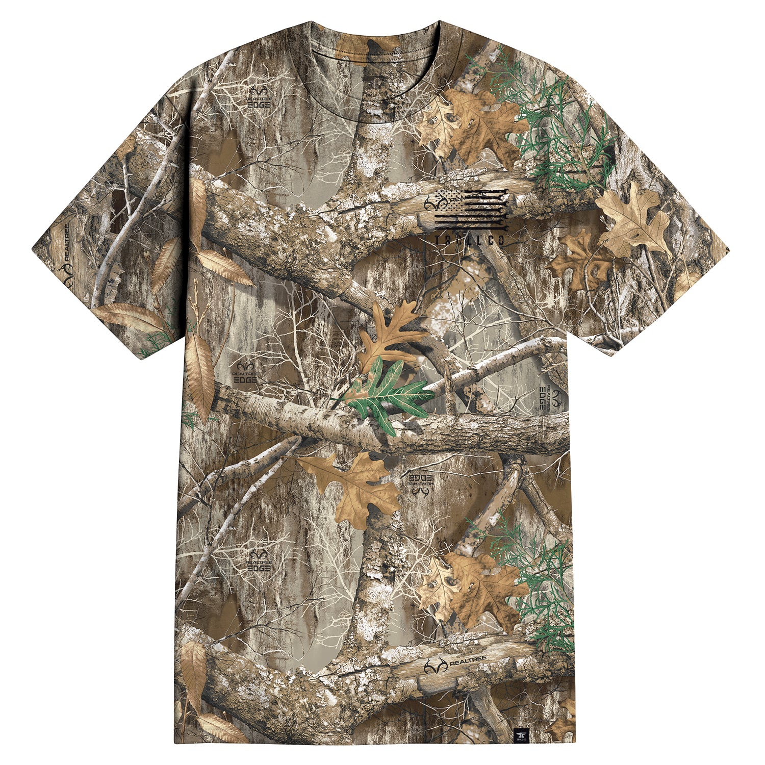 Men's DHCM Flagship RealTree T-Shirt | Color: Edge