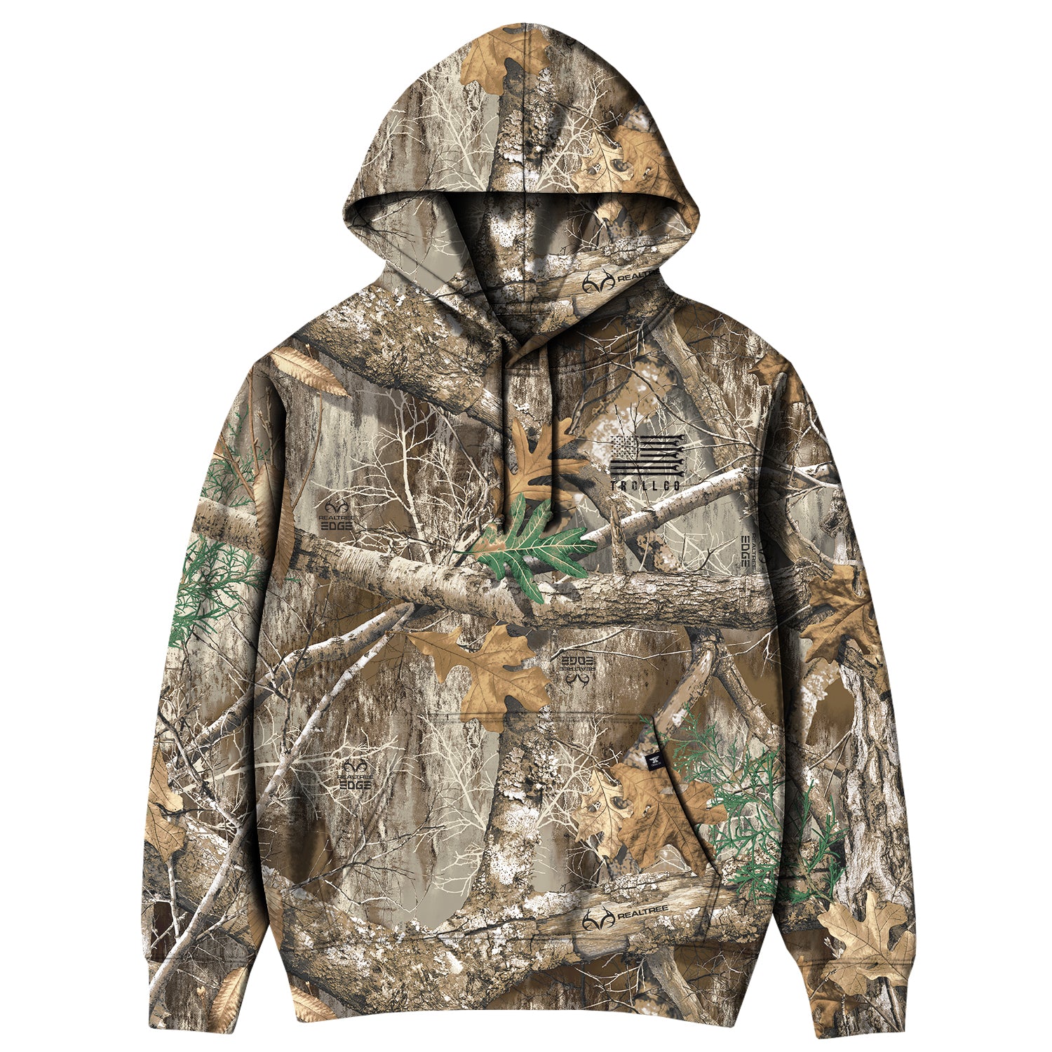 Men's DHCM Flagship RealTree Hoodie | Color: Edge