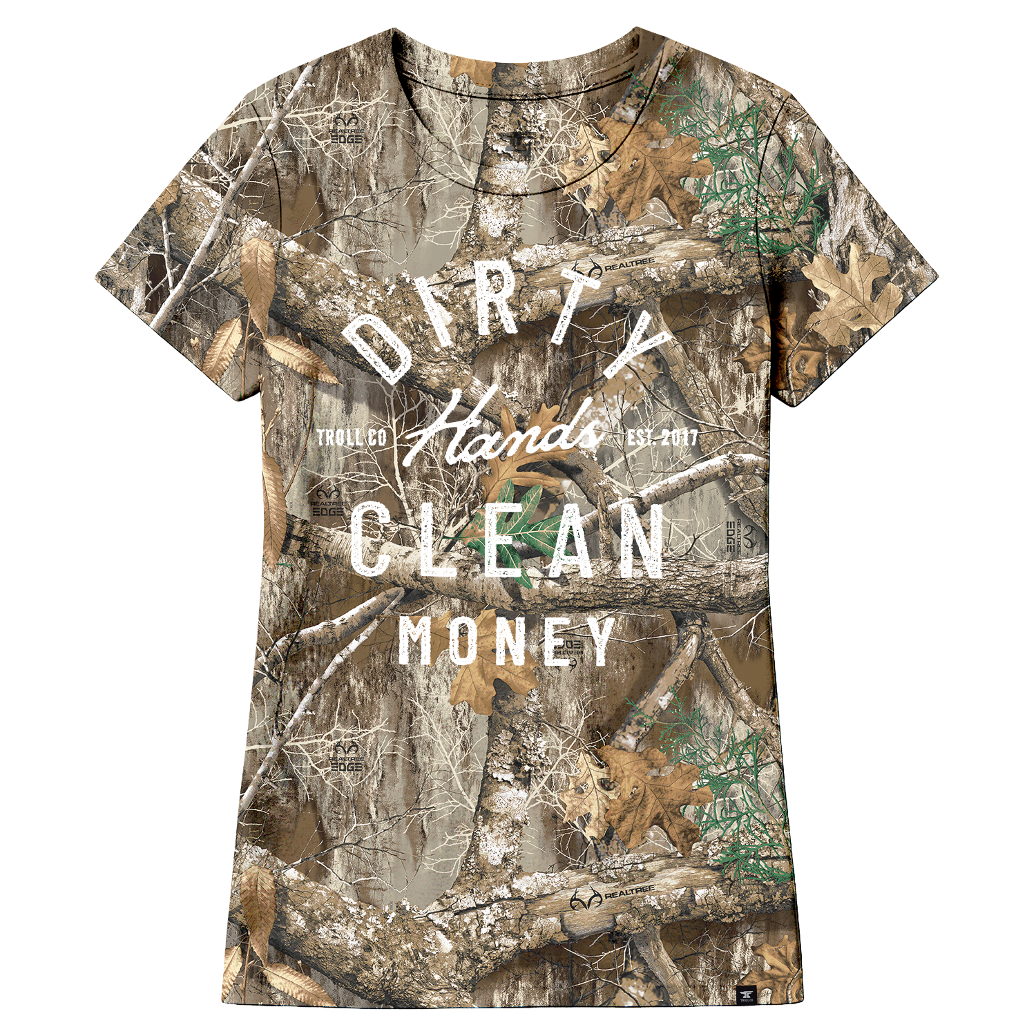 Women's DHCM Juno RealTree T-Shirt - Color: Edge