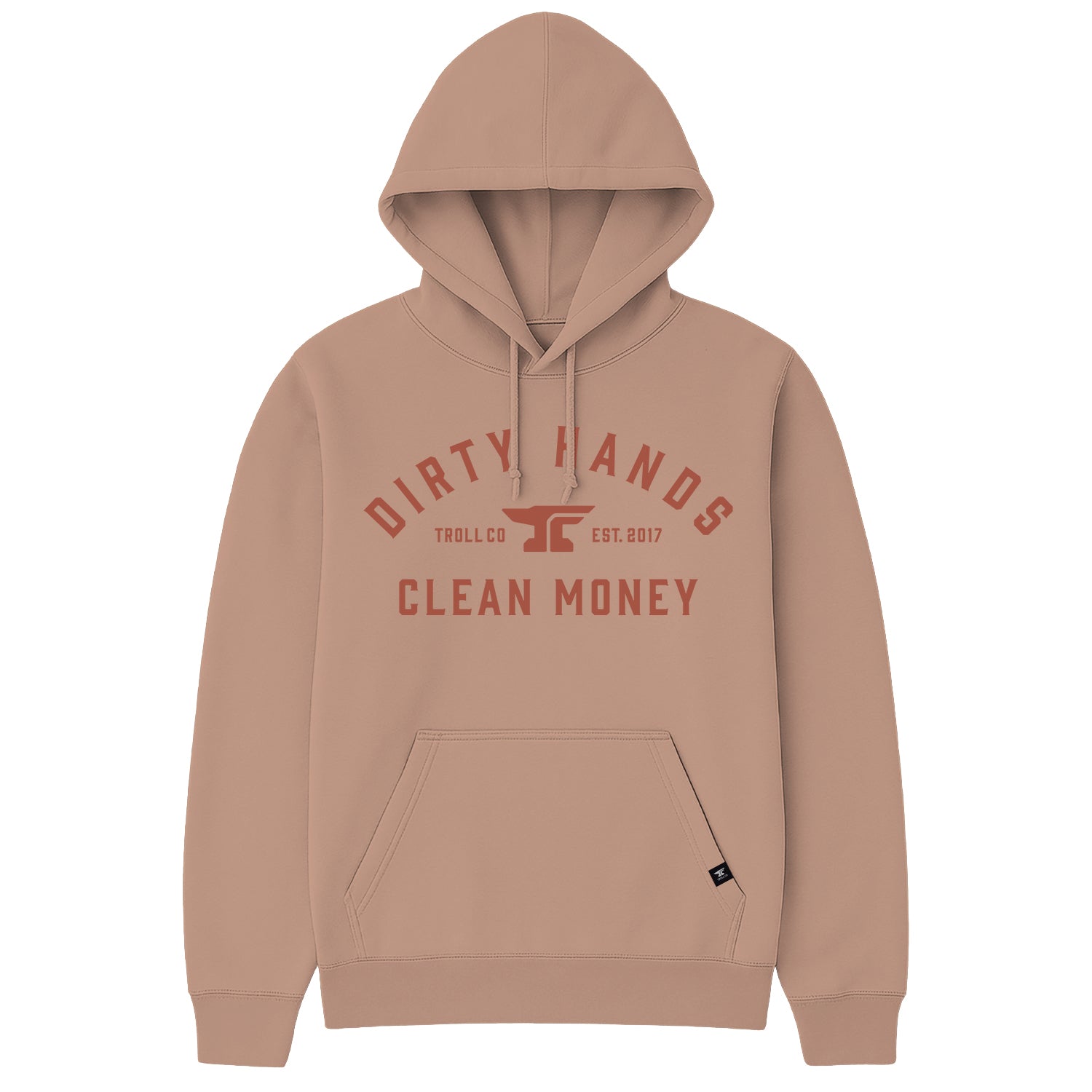 Women's DHCM Classic Hoodie - Color: Taupe