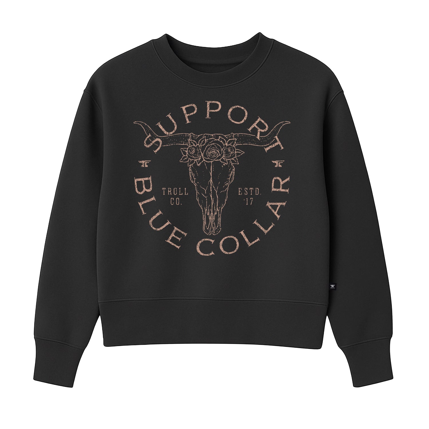 Women's SBC Longhorn Crewneck - Color: Tar