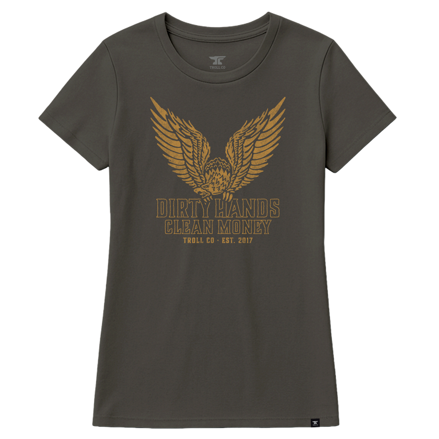 Women's DHCM Grounded T-Shirt | Color: Tar