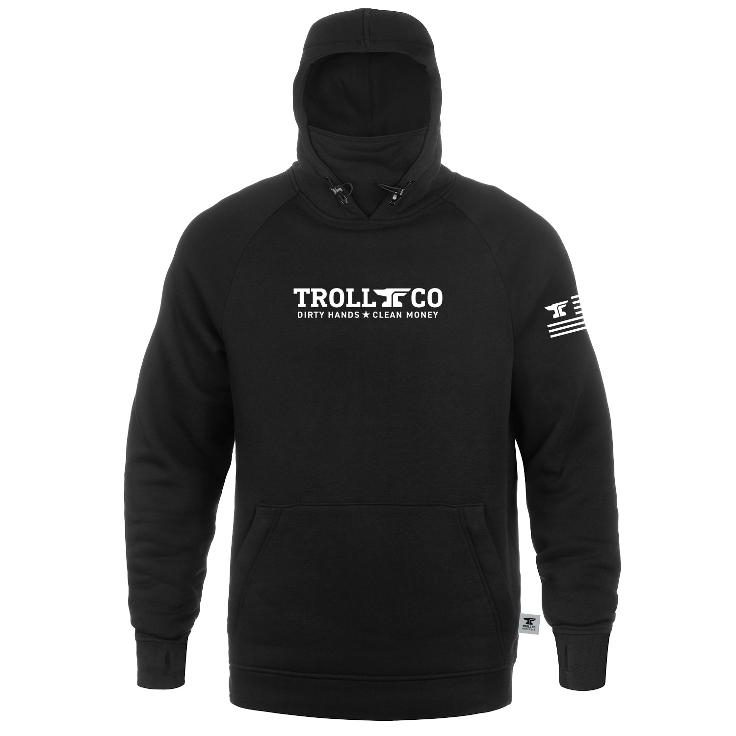 Men's Anvil Locked Star Torrid Hoodie | Color: Black