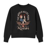 Women's Rosie Crewneck - Color: Black