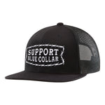 SBC Barbed Flat Brim Hat - Color: Black