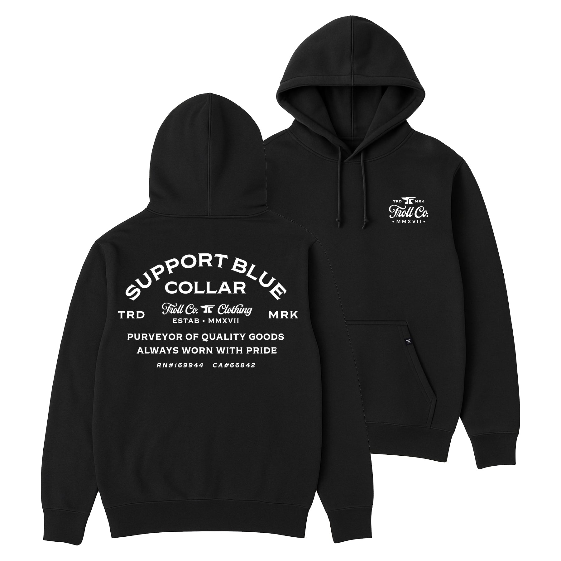 Men's SBC Proud Hoodie | Color: Black