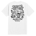 Men's Gas and Grub T-Shirt - Color: White