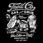 Men's Gas and Grub Hoodie - Color: Black