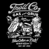 Men's Gas and Grub Hoodie - Color: Black