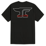 Men's Anvil Scripted T-Shirt | Color: Black