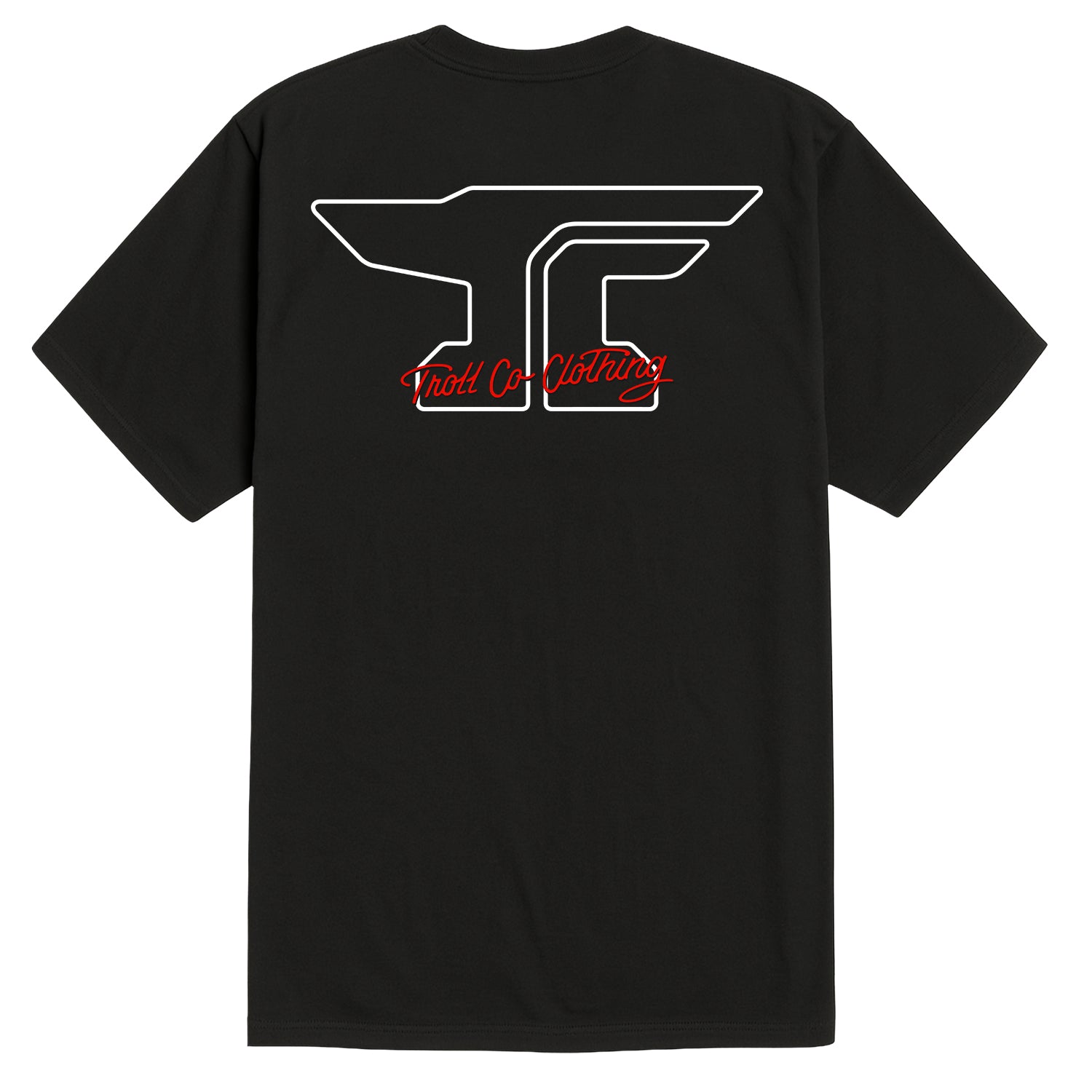 Men's Anvil Scripted T-Shirt | Color: Black